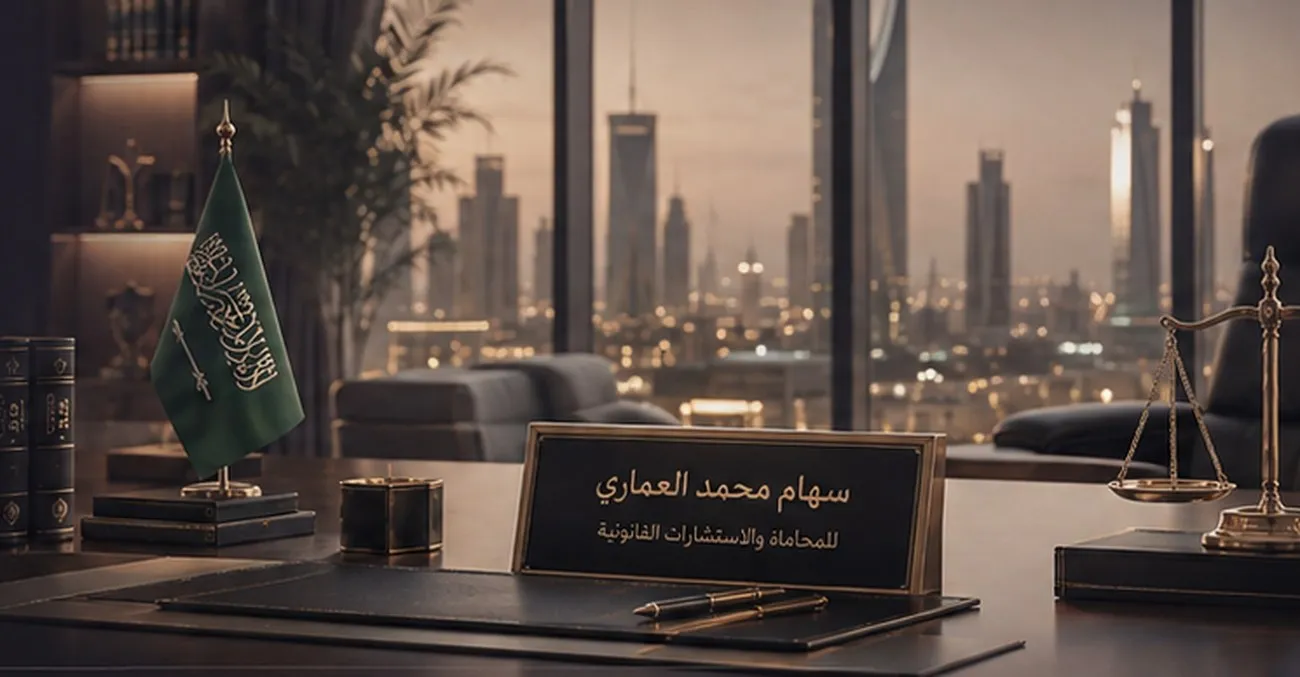 مساحة عمل قانونية تعبّر عن أجواء المكتب